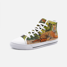 Load image into Gallery viewer, JVAN Critters - Tigers Unisex High Top Canvas Shoes