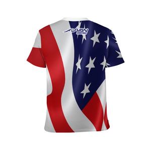 JVAN Countries - America Unisex All Over Print T-Shirts