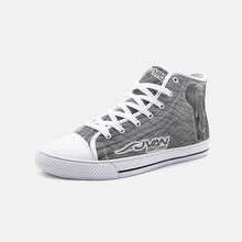 Load image into Gallery viewer, JVAN Critters - Elephants #1 Unisex High Top Canvas Shoes