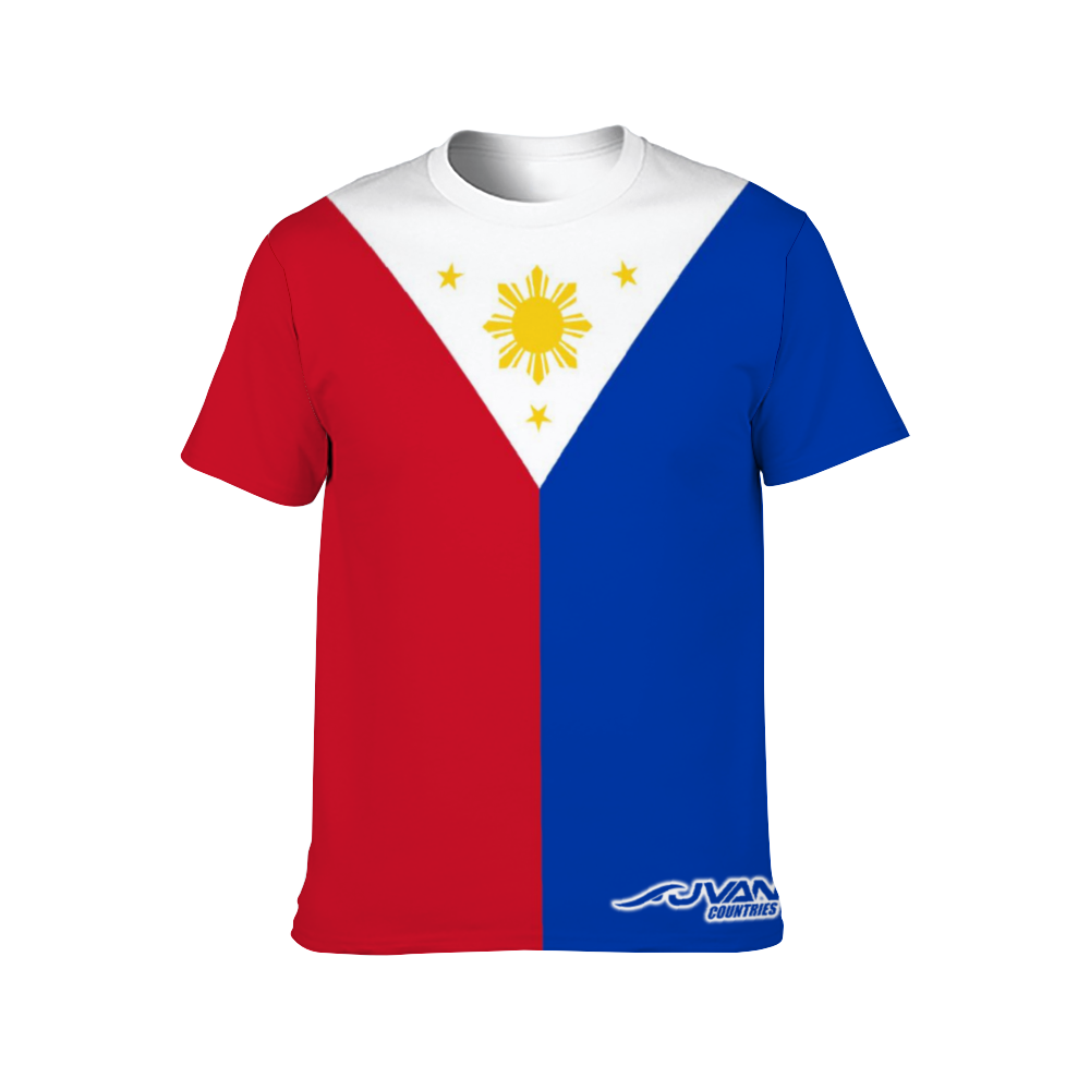 JVAN Countries - Philippines Unisex All Over Print T-Shirts