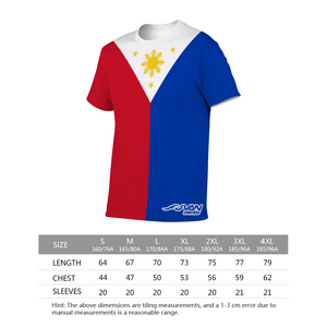 JVAN Countries - Philippines Unisex All Over Print T-Shirts