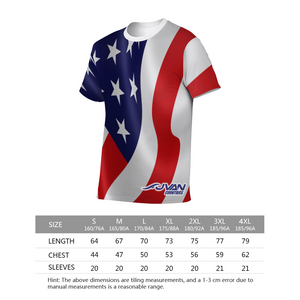 JVAN Countries - America Unisex All Over Print T-Shirts