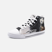 Load image into Gallery viewer, JAVAN Critters - Panda #1 Unisex High Top Canvas Shoes