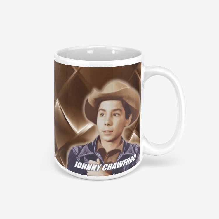 JVAN Celebrities - Johnny Crawford Classic Glossy Mug