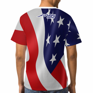 JVAN Countries - America Unisex All Over Print T-Shirts