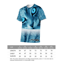 Load image into Gallery viewer, JVAN Critter - Cat #2 Unisex All Over Print T-Shirts